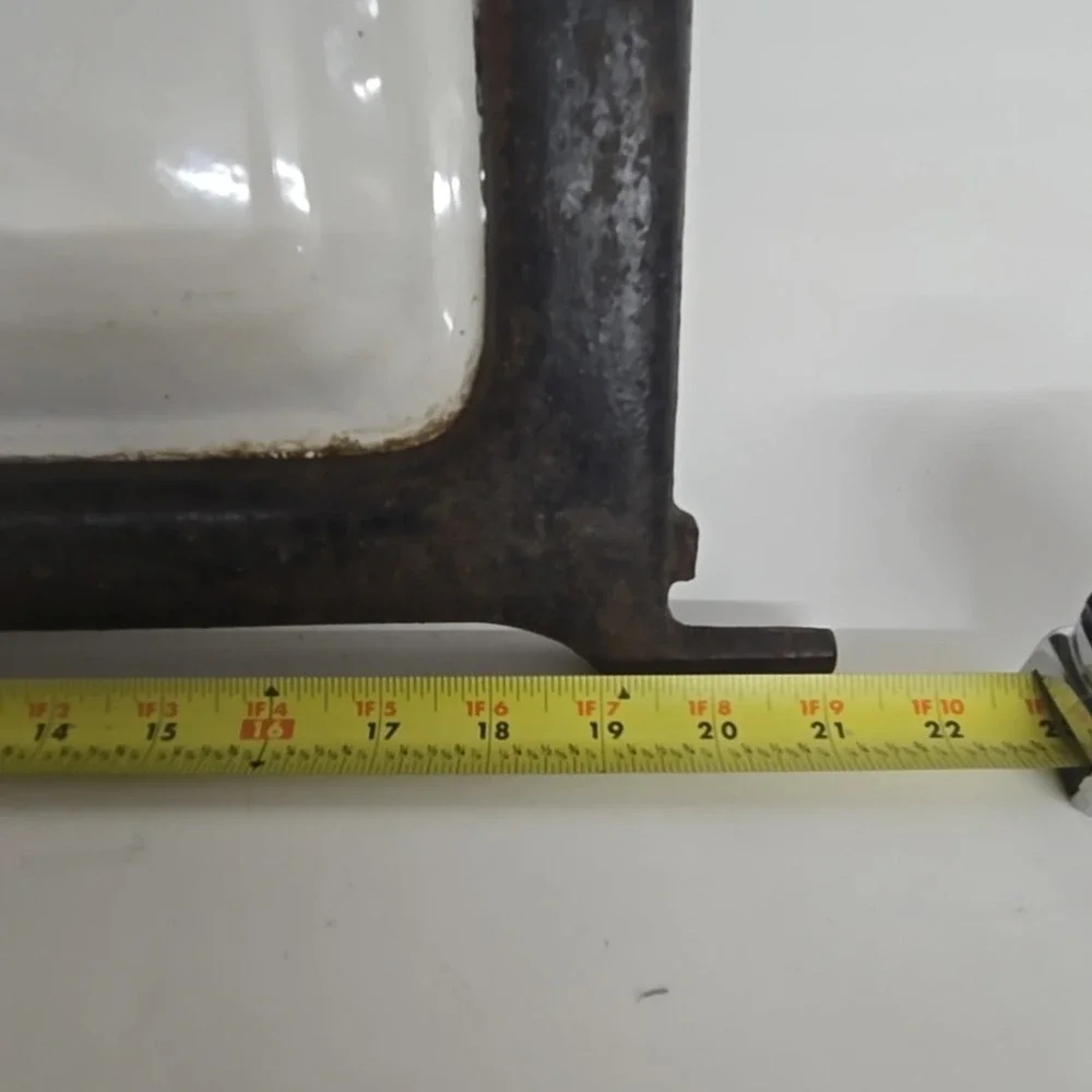 Vintage St. Clair Stoves & Ranges Porcelain Door‎ Advertisement